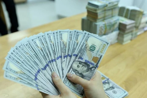 8月3日上午越南国内市场越盾对美元汇率中间价下调30越盾