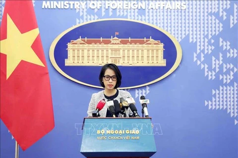 外交部例行记者会：谴责在菲律宾侮辱越南国旗行为