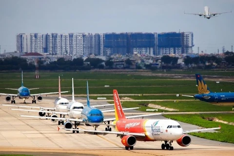 2023年前5月越南各家航空公司航班准点率超过88%