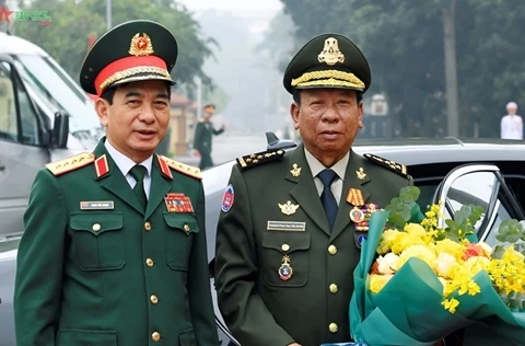 柬埔寨驻越南武官Rem Kann大校：维护与友国的传统关系有助于为各自国家和地区营造和平环境