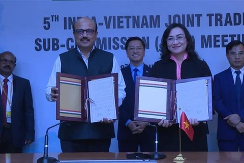 越南与印度贸易联合委员会第五次会议在印度举行
