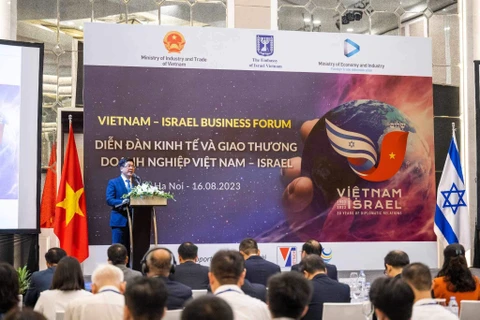 越南与以色列力争实现双边贸易额达30亿美元的目标