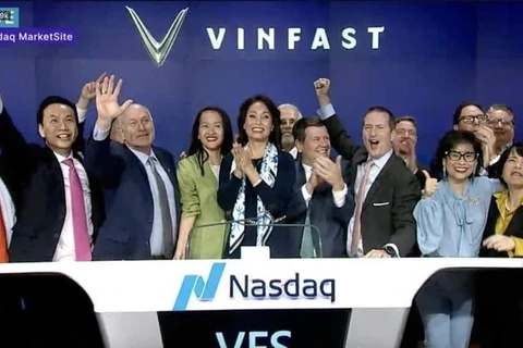 VinFast正式在美国纳斯达克全球精选市场上市