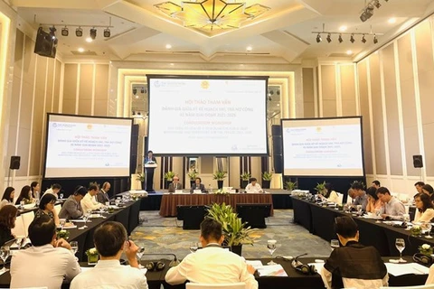 越南召开2021-2025年五年期公共债务偿还和借款计划中期评估咨询研讨会