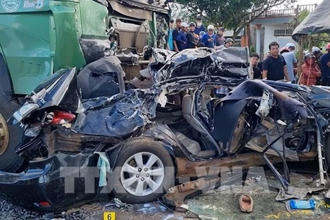 越南嘉莱发生特大交通事故：起诉造成事故的司机