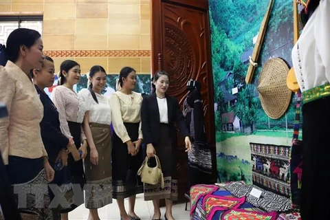 越南风土人情和文化专题展览在老挝举行