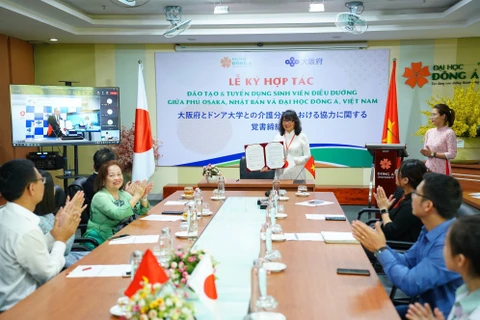 岘港市与日本加强合作 向日本供应护理人才