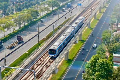 今日胡志明市滨城-仙泉地铁全线试运行