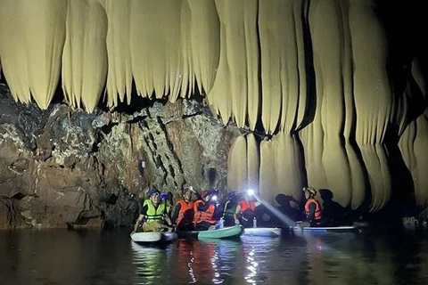 广平省：在长山森林中发现一个新的原始洞穴