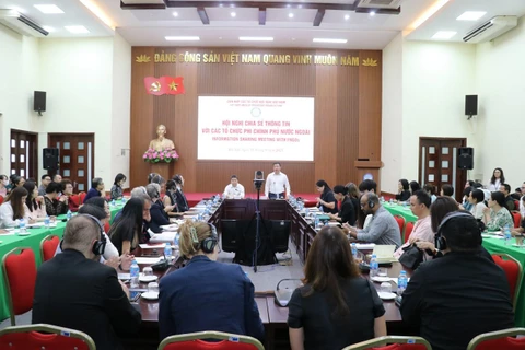 越南积极加强与外国非政府组织的信息交流