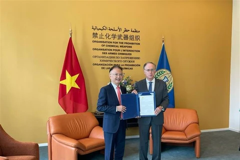 越南加强与禁止化学武器组织的合作
