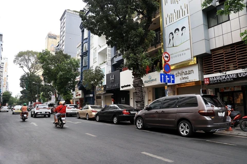 每年胡志明市路面和人行道使用费收入可达超2.46亿元