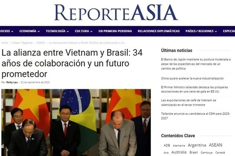 越南政府总理范明政访问巴西助推两国合作关系