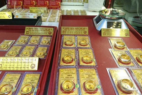 10月12日上午越南国内市场一两黄金卖出价创一年多来新高