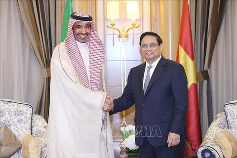 政府总理范明政会见沙特阿拉伯沙特阿拉伯经济和规划大臣费萨尔·易卜拉欣