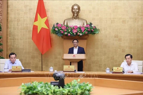 越南政府总理范明政：10月份基本实现总体目标