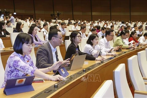 越南第十五届国会第六次会议新闻公报（第十四号）