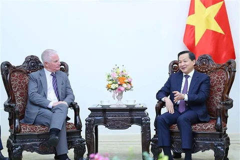政府副总理黎明慨：华平投资集团继续是把外国投资者带到越南的桥梁