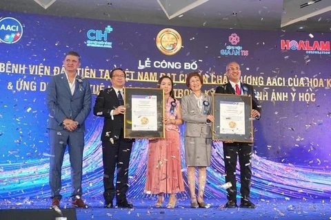 越南首两家私立医院获得美国AACI认证