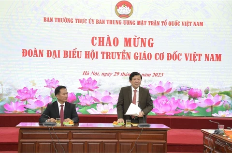 越南基督教传教协会为民族大团结建设作出积极的贡献
