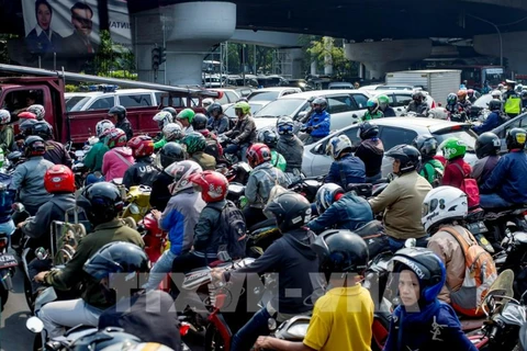 雅加达政府拨款4.5亿美元用来解决交通拥堵问题