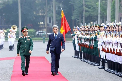 马来西亚国防部长对越南进行正式访问