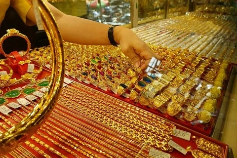 12月8日越南国内市场黄金卖出价回落