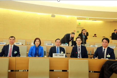 黎氏雪梅大使： 2023年内越南继续积极和负责任地参与联合国人权理事会各项活动