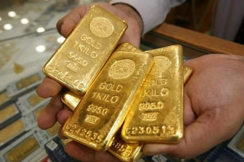 12月15日越南国内市场黄金卖出价保持不变