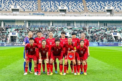 越南女足位居世界第37名