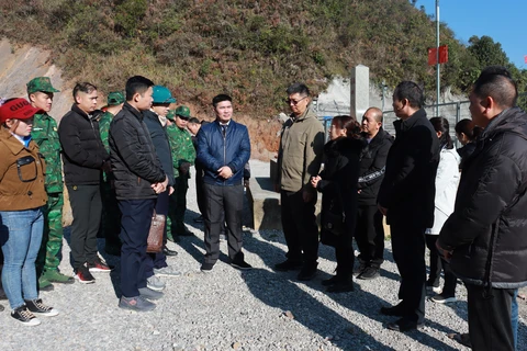 越南河江省与中国云南省开展双边边境联合巡查