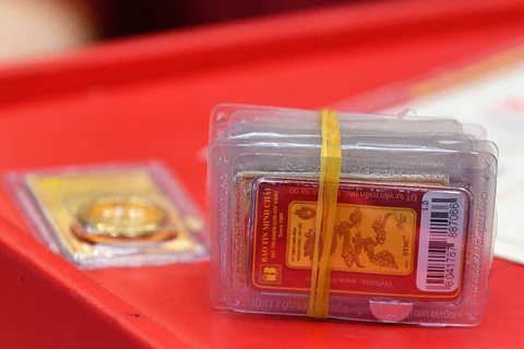 12月26上午越南国内市场黄金卖出价靠近7900万越盾