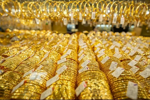 12月29上午越南国内市场黄金卖出价下降150万越盾