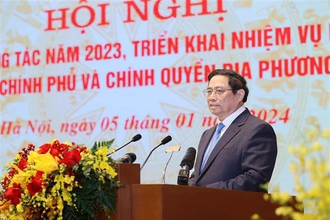 越南政府总理范明政：尽最大努力全面完成2024年各项经济社会发展目标