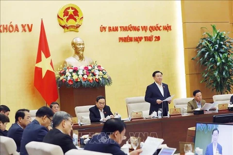 越南国会常务委员会第二十九次会议开幕