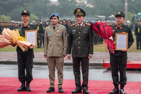 越南首次成立维和警察单位