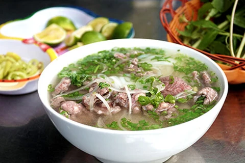 越南米粉跻身世界上最美味的20种汤类食品之列