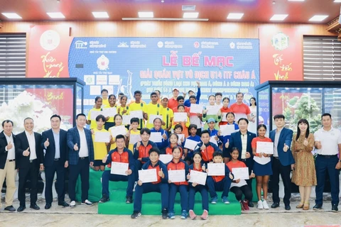 越南正式获得参加亚洲U14 网球锦标赛决赛入场券