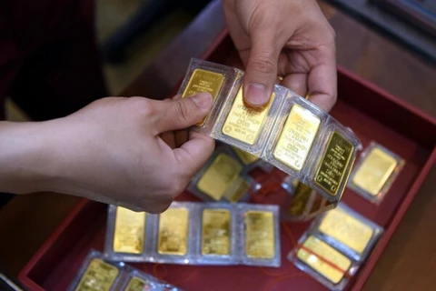 1月19日上午越南国内市场黄金卖出价上涨35万越盾