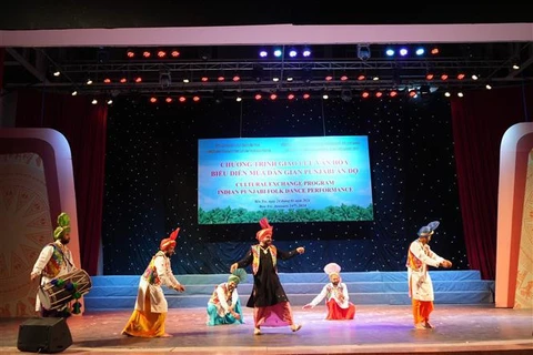 印度旁遮普民间舞表演文化交流活动在槟椥省举行