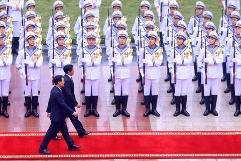 菲律宾总统对越南进行国事访问：越菲发表联合新闻公报