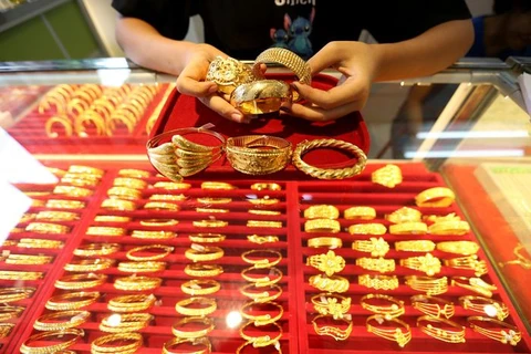 2月1日上午越南国内市场黄金卖出价上涨10万越盾