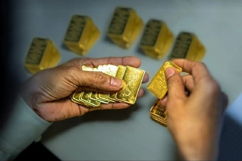 2月21日上午越南国内市场黄金卖出价上涨20万越盾/两