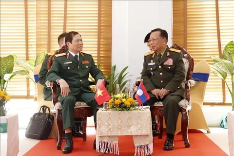 越南-老挝-柬埔寨国防部加强合作
