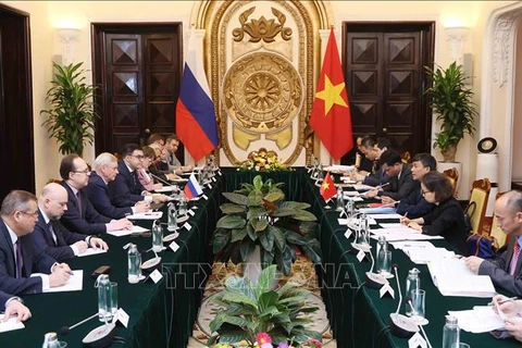 越南与俄罗斯举行第十三次外交防务安全战略对话