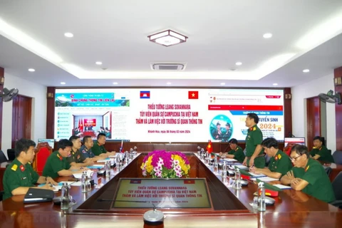 越南与柬埔寨合作培养军人学员