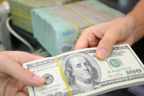3月8日上午越南国家银行越盾对美元汇率中间价有所回落 