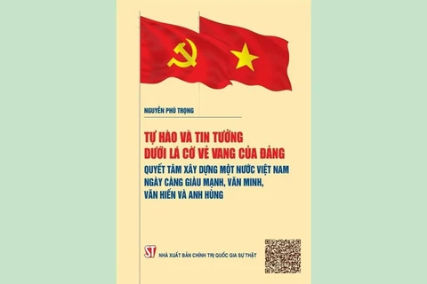 阮富仲总书记关于建设富强越南决心的书籍出版发行