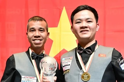 越南台球队创造历史夺得世界冠军