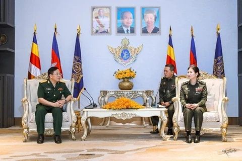 越南与柬埔寨加强国防军事法律领域的合作